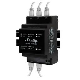 Shelly LAN Switch   Switch LAN  5 Puertos  DIN