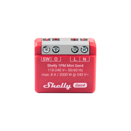 Shelly 1PM Mini Gen4   Rel� Wi-Fi  PM  Mini