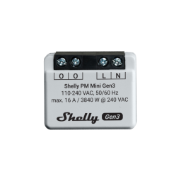 Shelly PM Mini Gen3   Rel� Wi-Fi  PM  Mini