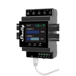 Shelly Pro Dual Cover PM   Rel� Persiana  PM  DIN  Wi-Fi